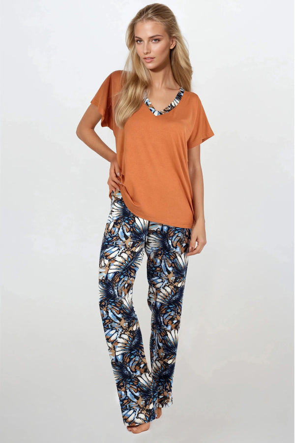Pyjama femme Momenti Per Me — brun