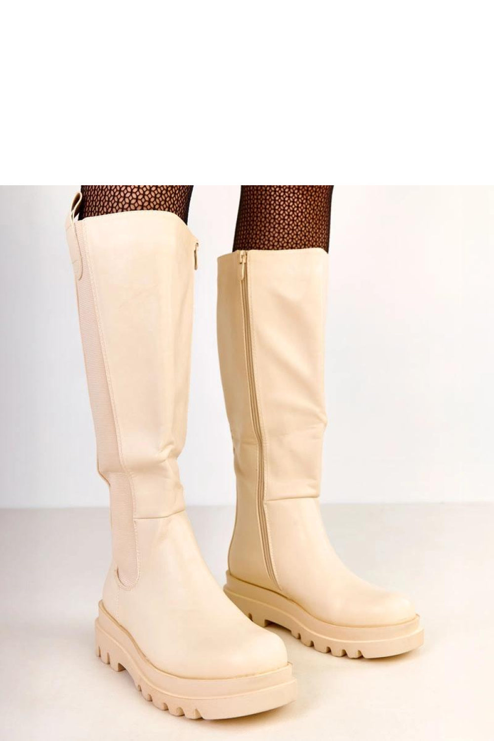 Bottes femme Solea Cuissardes Cuissardes — beige