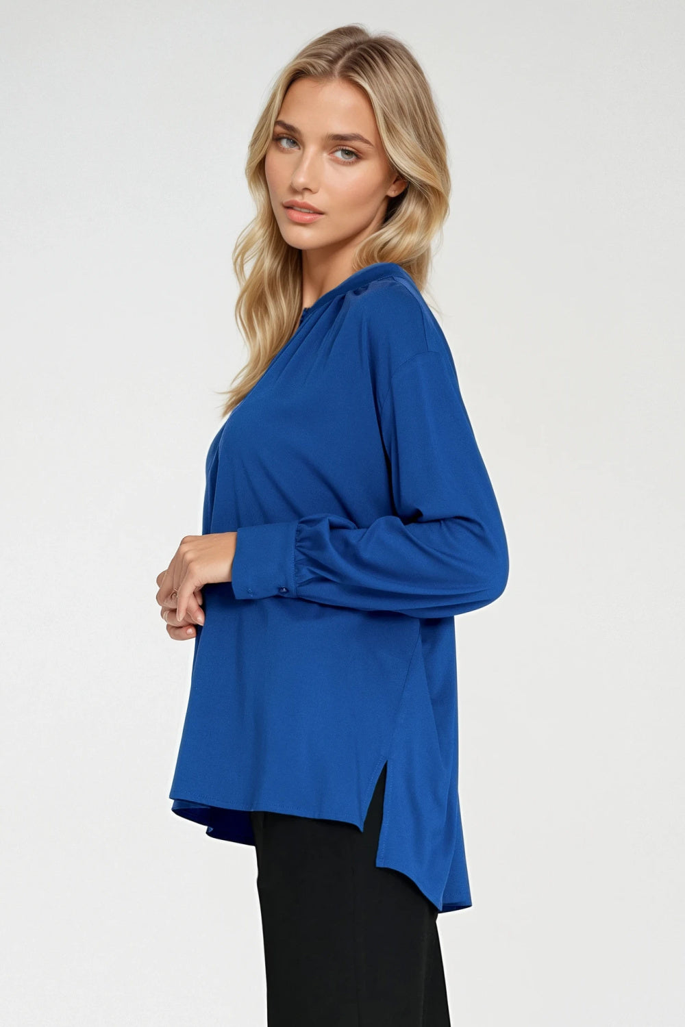 Blouse femme Nife Chemisier Chemisier — bleu