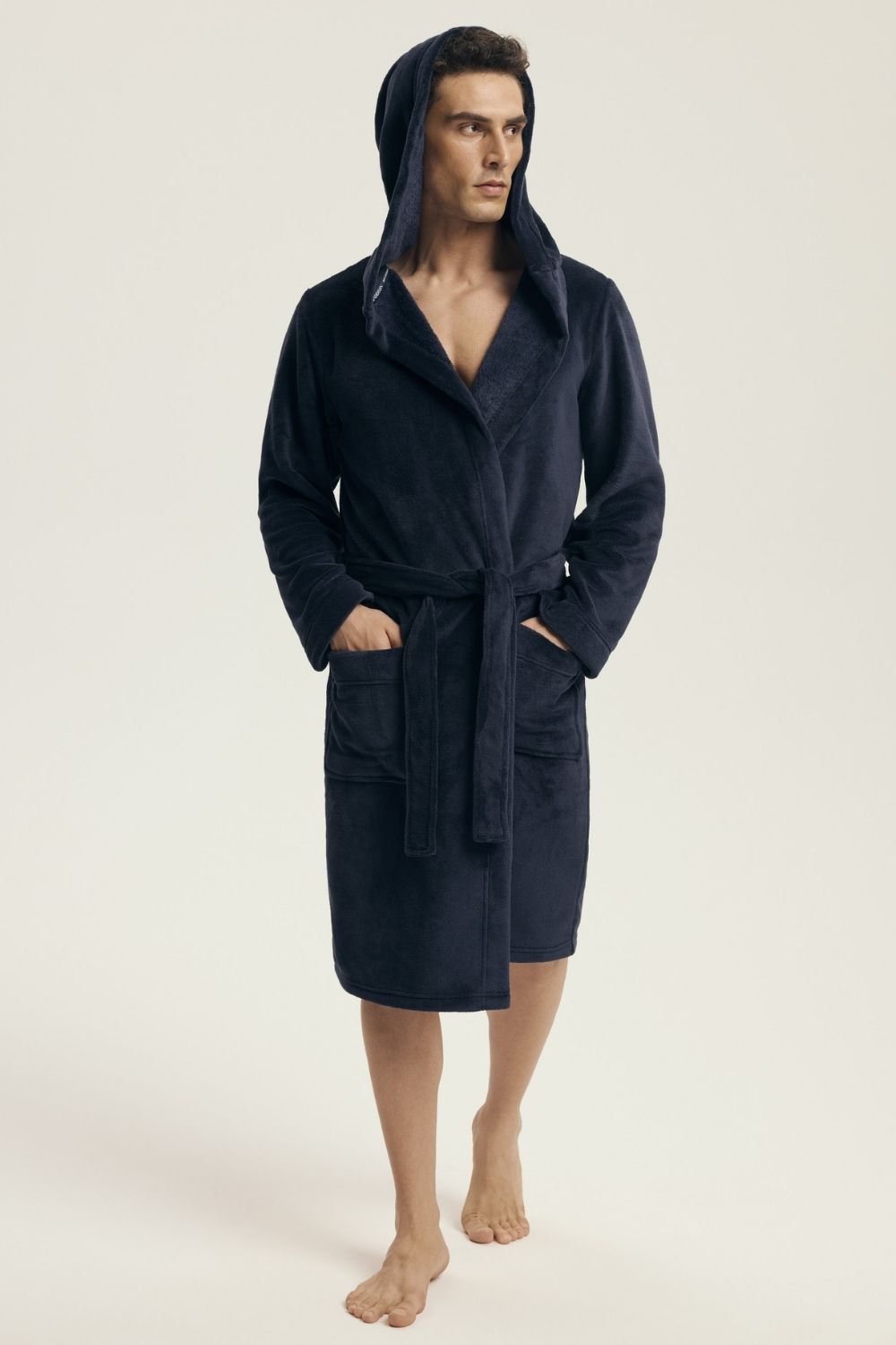 Robe homme Henderson Peignoir Peignoir — bleu marine
