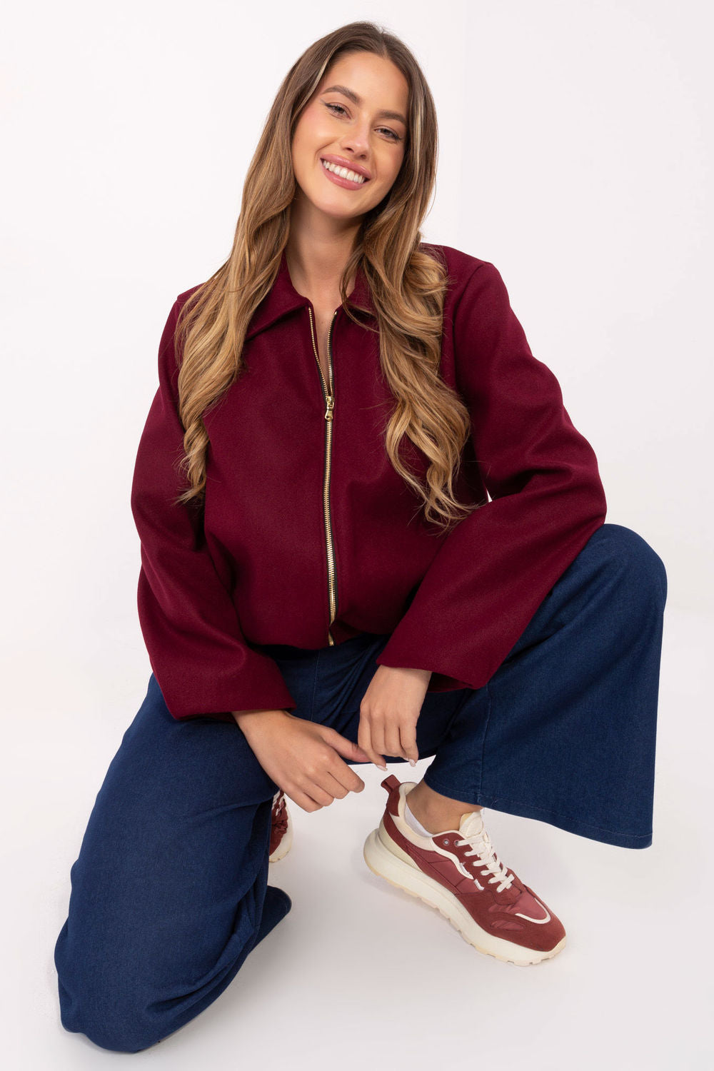 Veste femme Rue Paris — rouge