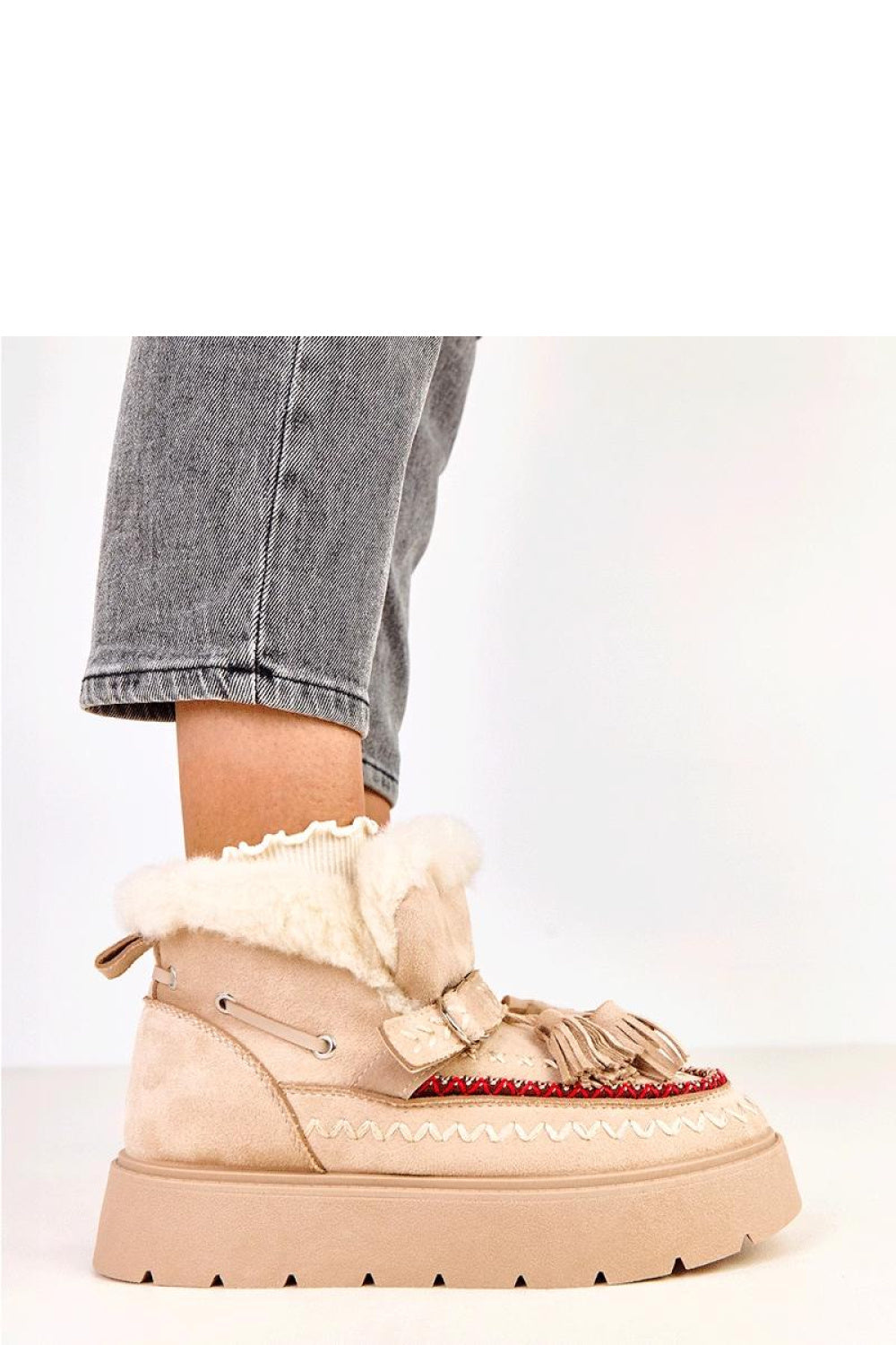 Bottes femme Solea De Neige De — beige