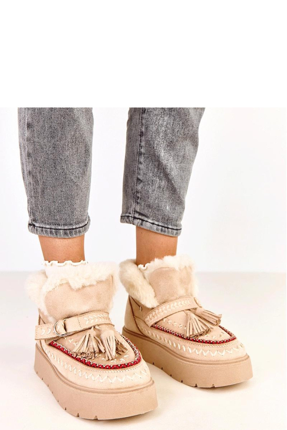 Bottes femme Solea De Neige De — beige