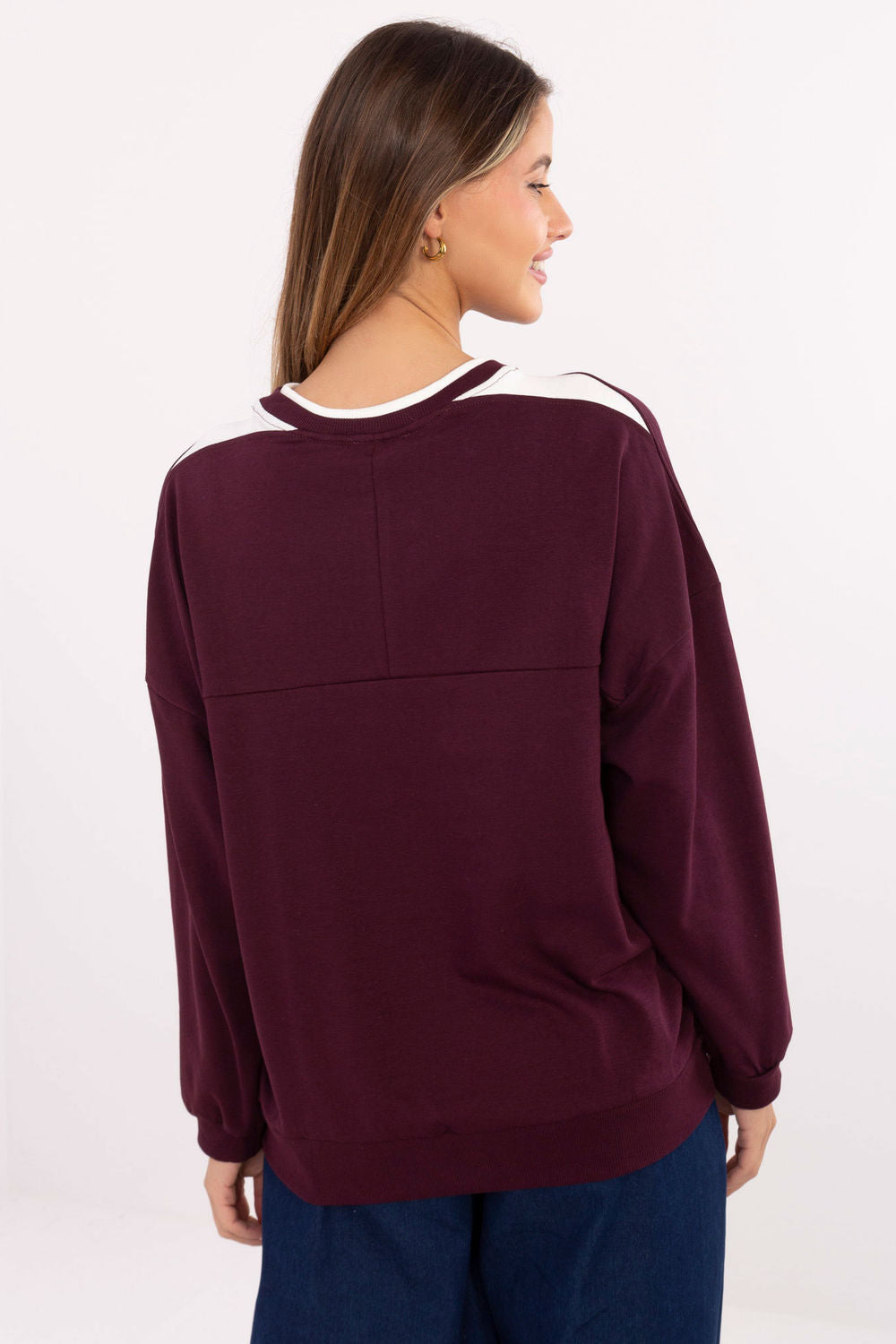 T-shirt femme Relevance Sweatshirt Sweatshirt — rouge