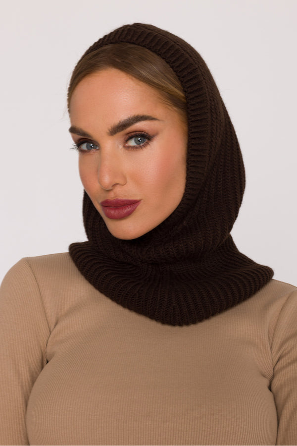 Balaklava femme Moe — brun