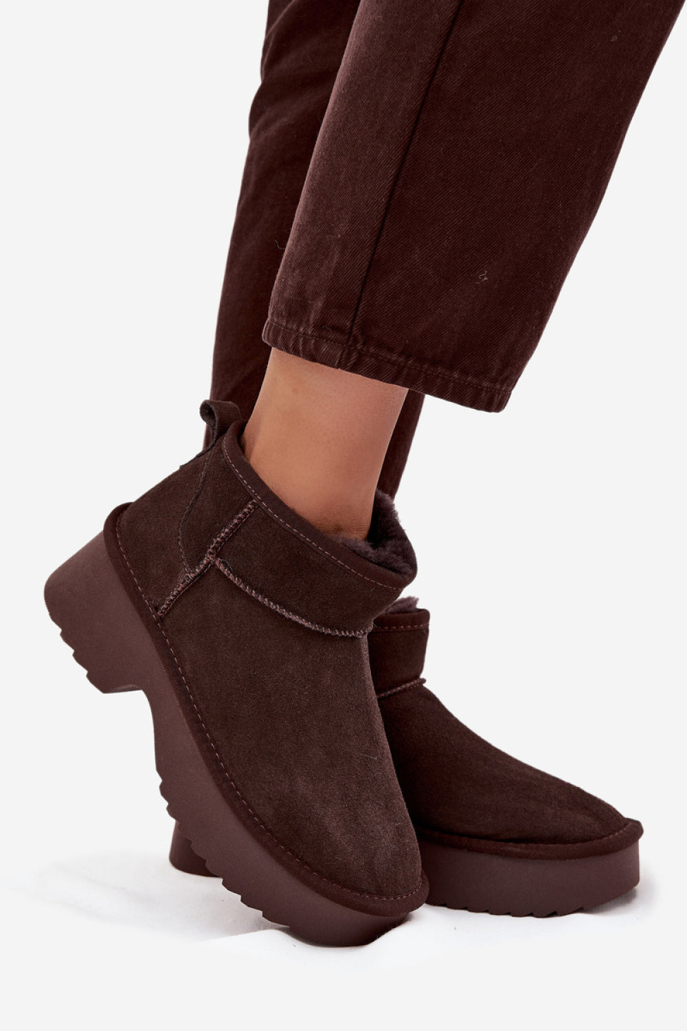Bottes femme Step in style De Neige De — brun