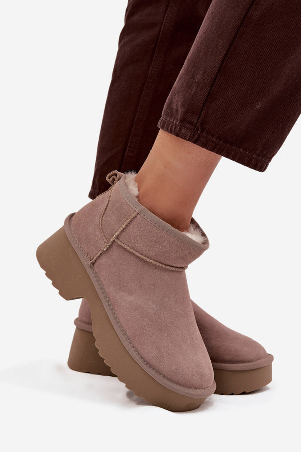 Bottes femme Step in style De Neige De — beige