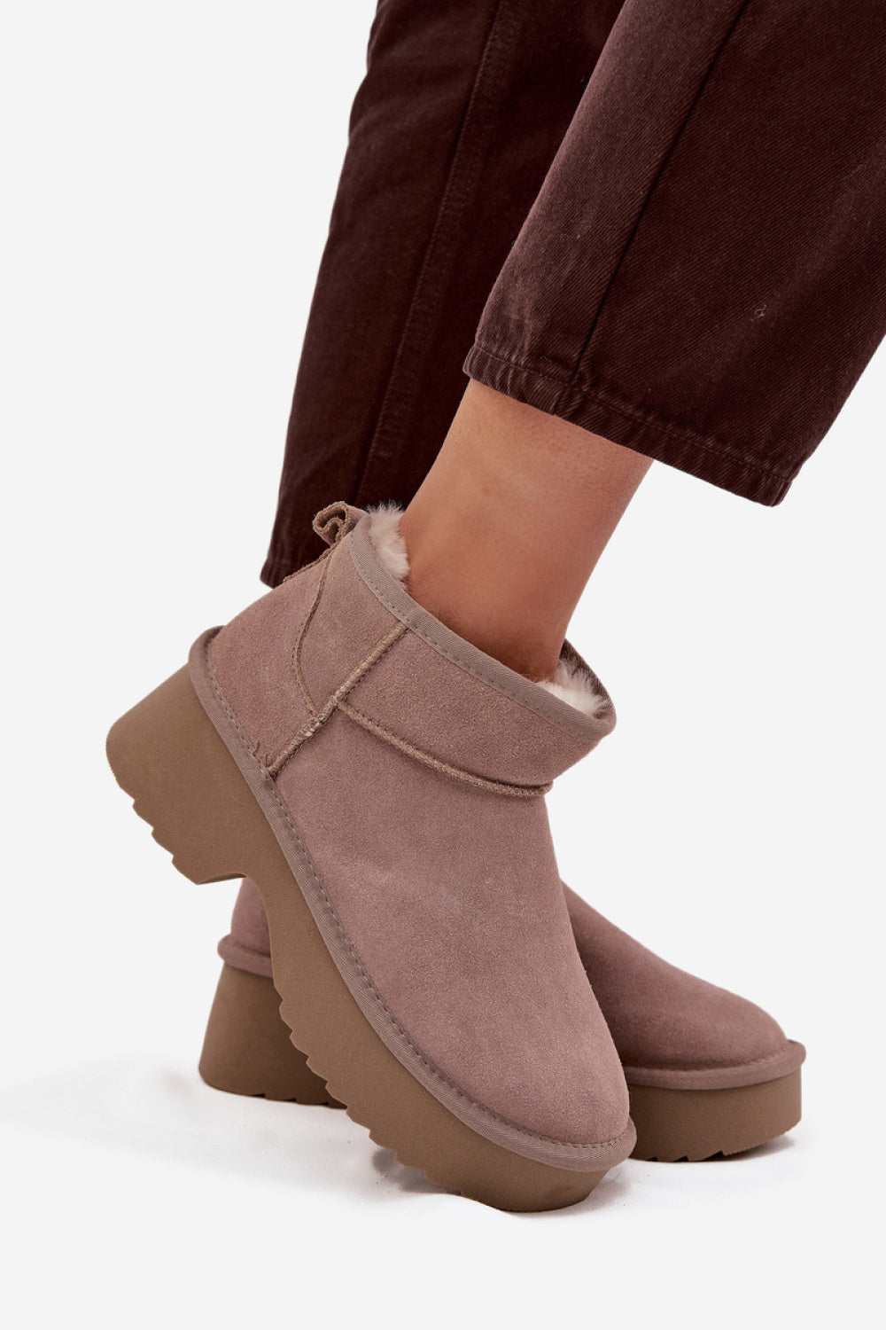 Bottes femme Step in style De Neige De — beige