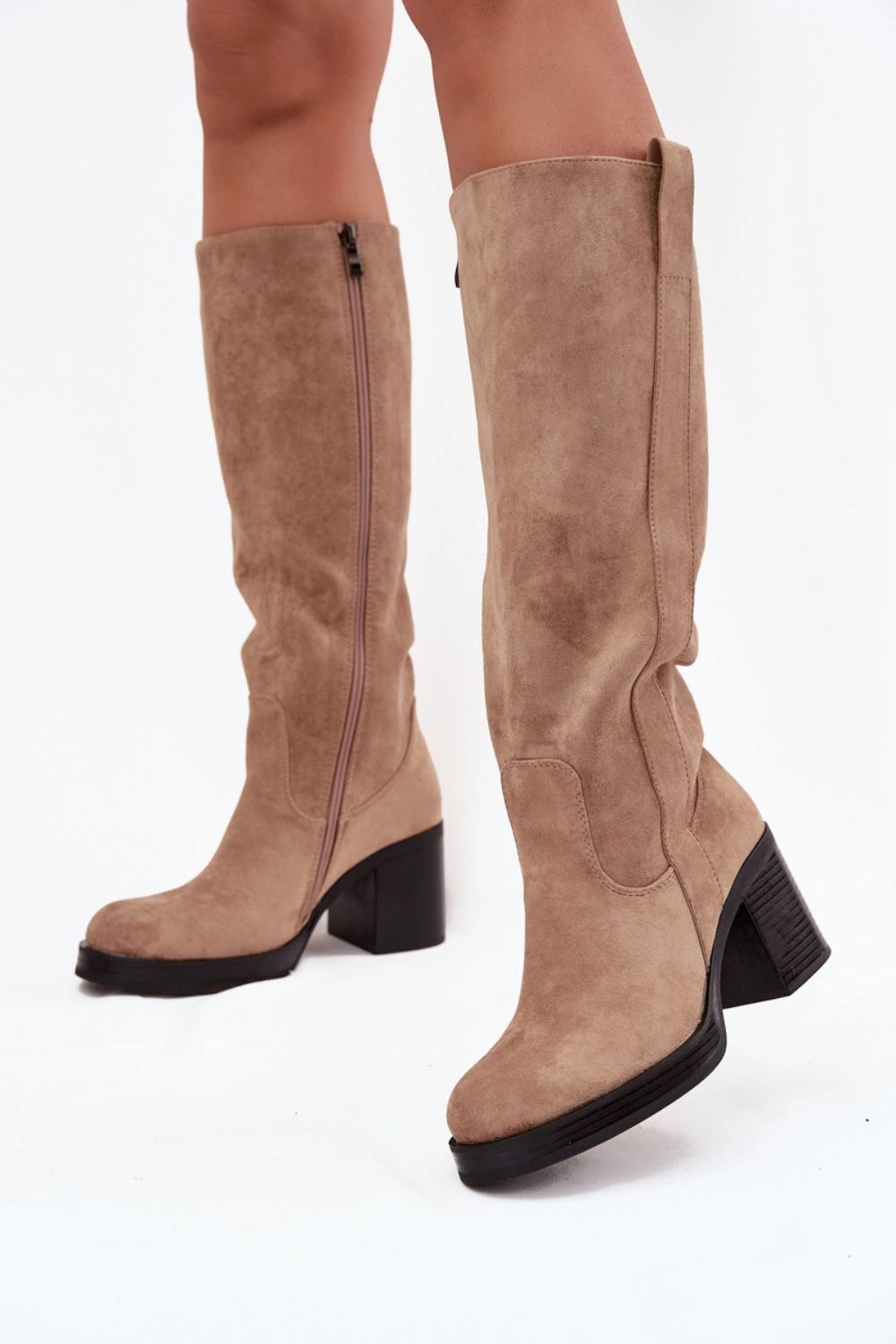 Bottes femme Step in style À Talons À — beige