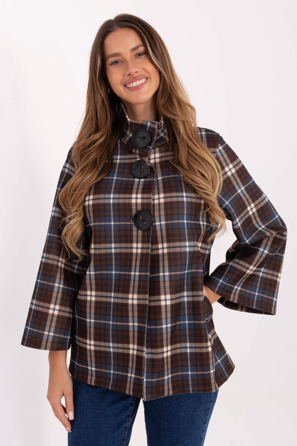 Manteau femme Italy Moda — bleu