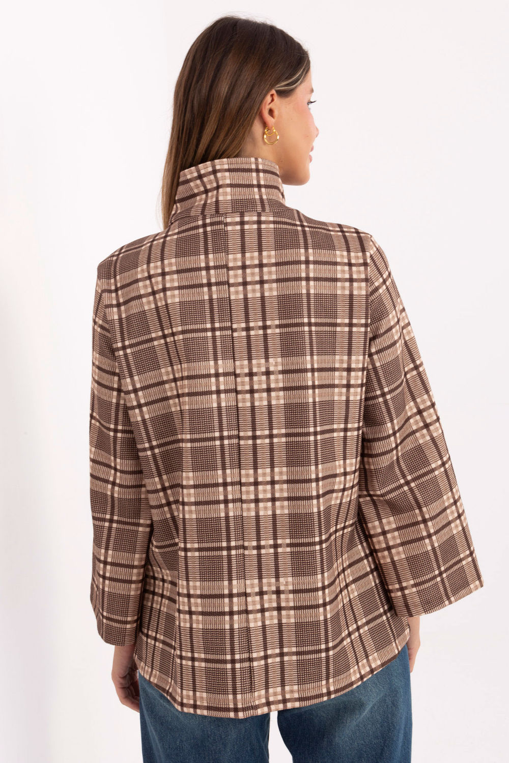 Manteau femme Italy Moda — brun