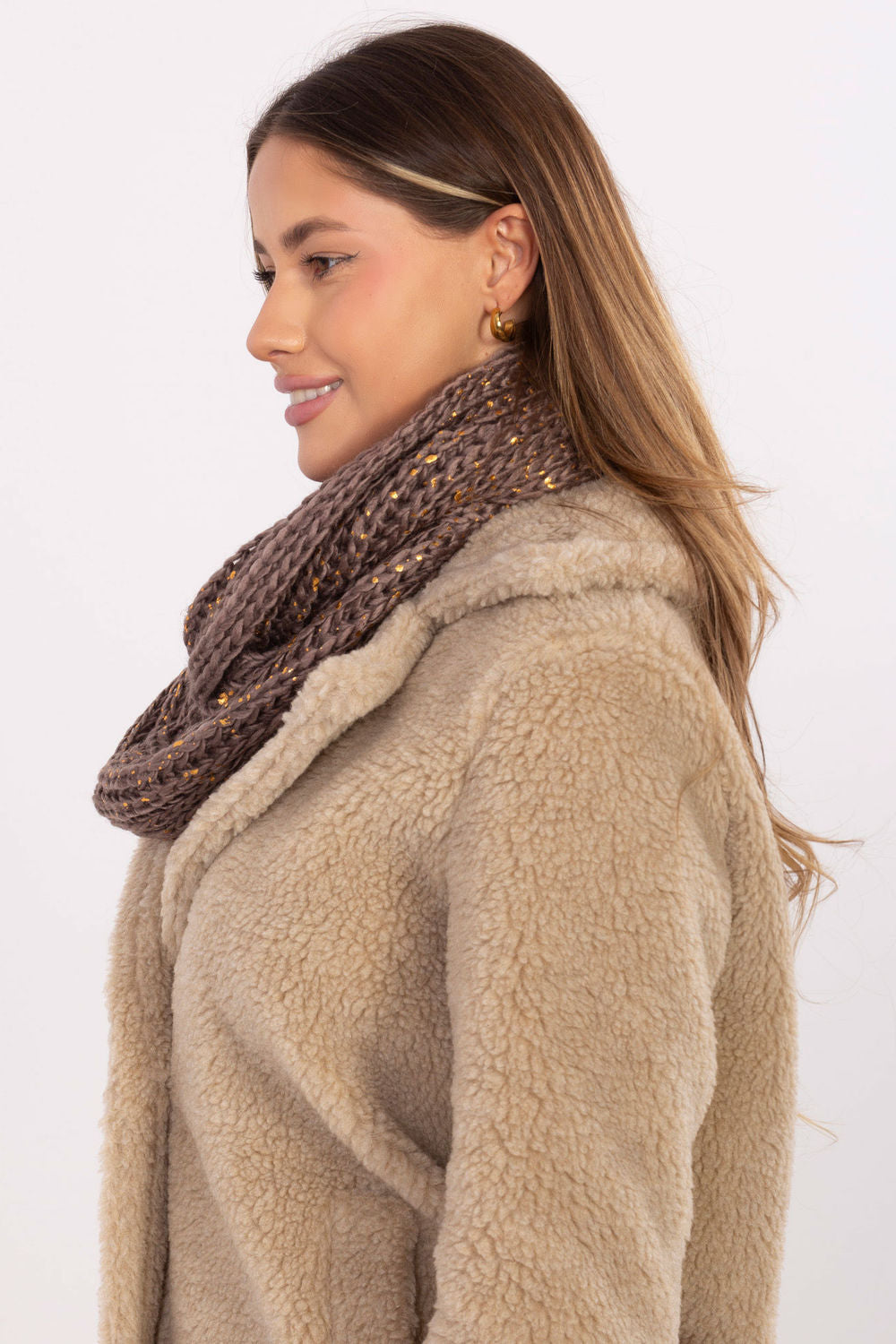 Infinity Écharpe femme AT — beige