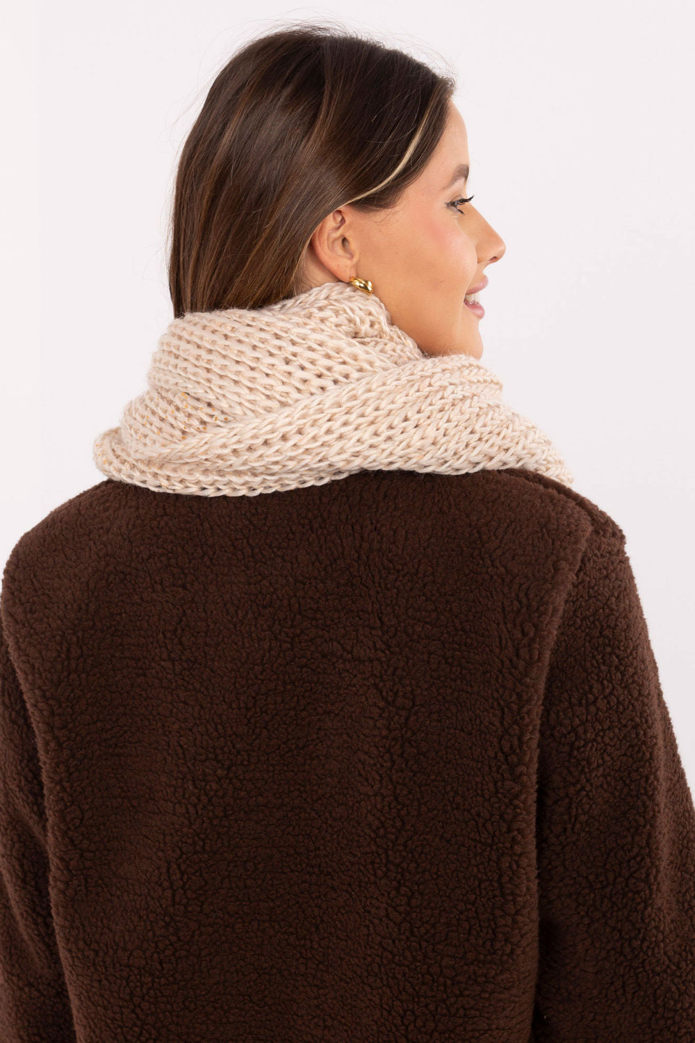 Infinity Écharpe femme AT — beige