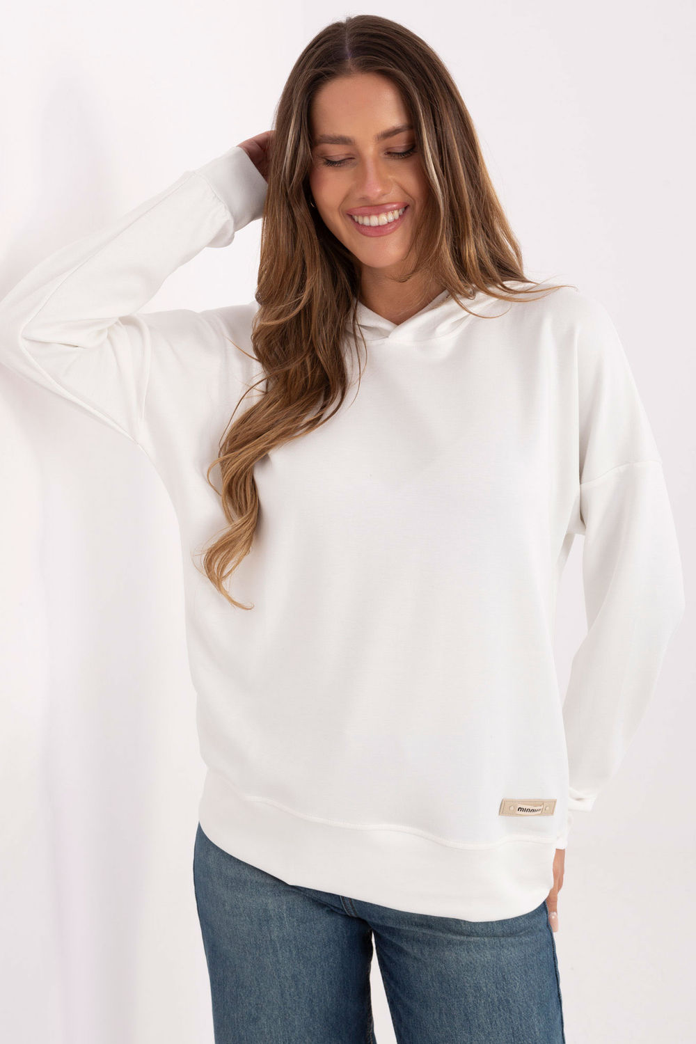 T-shirt femme Relevance Sweatshirt Sweatshirt — beige