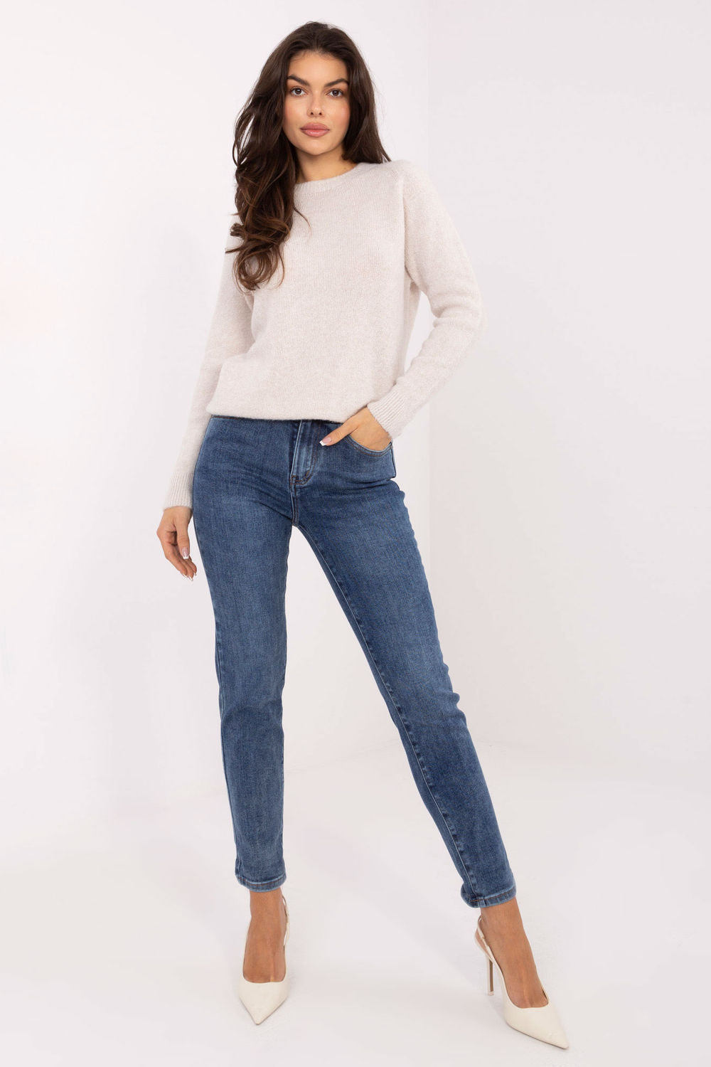 Chaussures à talons femme Factory Price Jean Jean — bleu