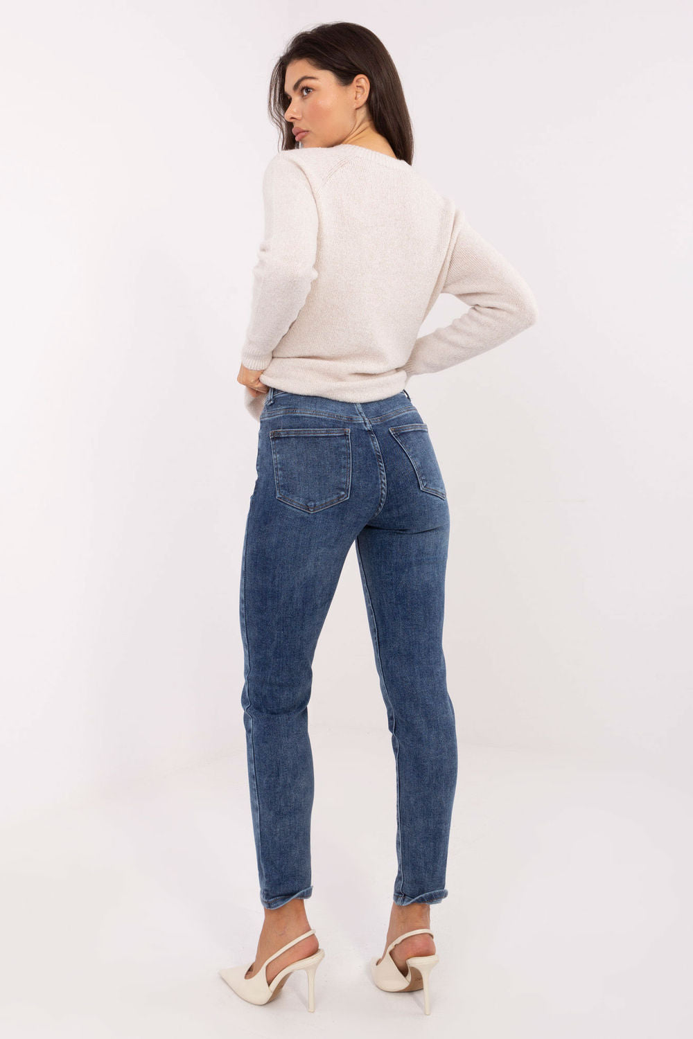 Chaussures à talons femme Factory Price Jean Jean — bleu