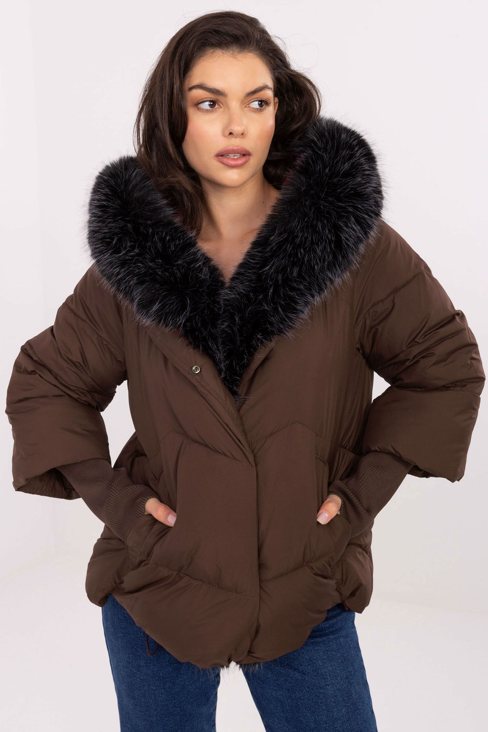 Veste femme MBM — brun