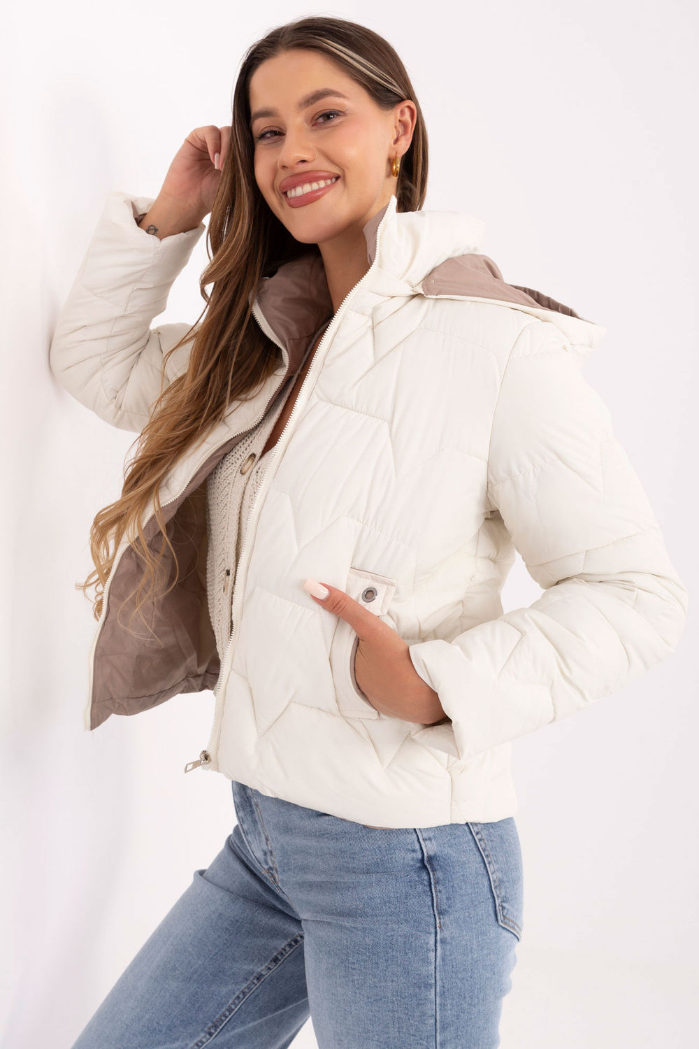 Veste femme MBM — beige