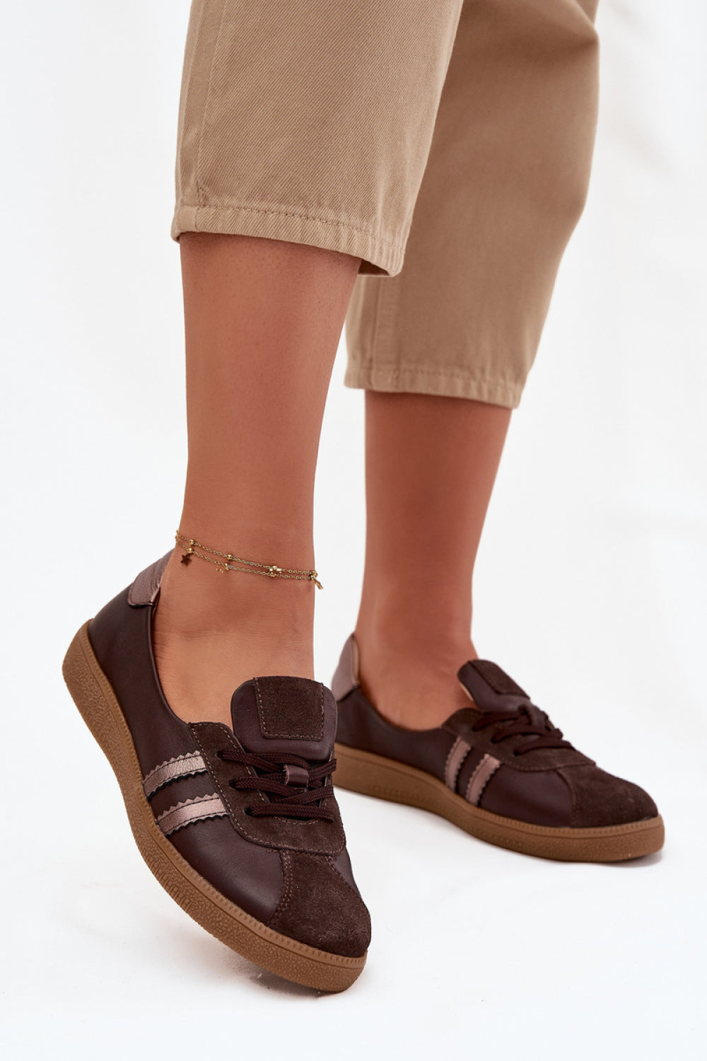 Bottes femme Step in style Pieds Nus Pieds — brun