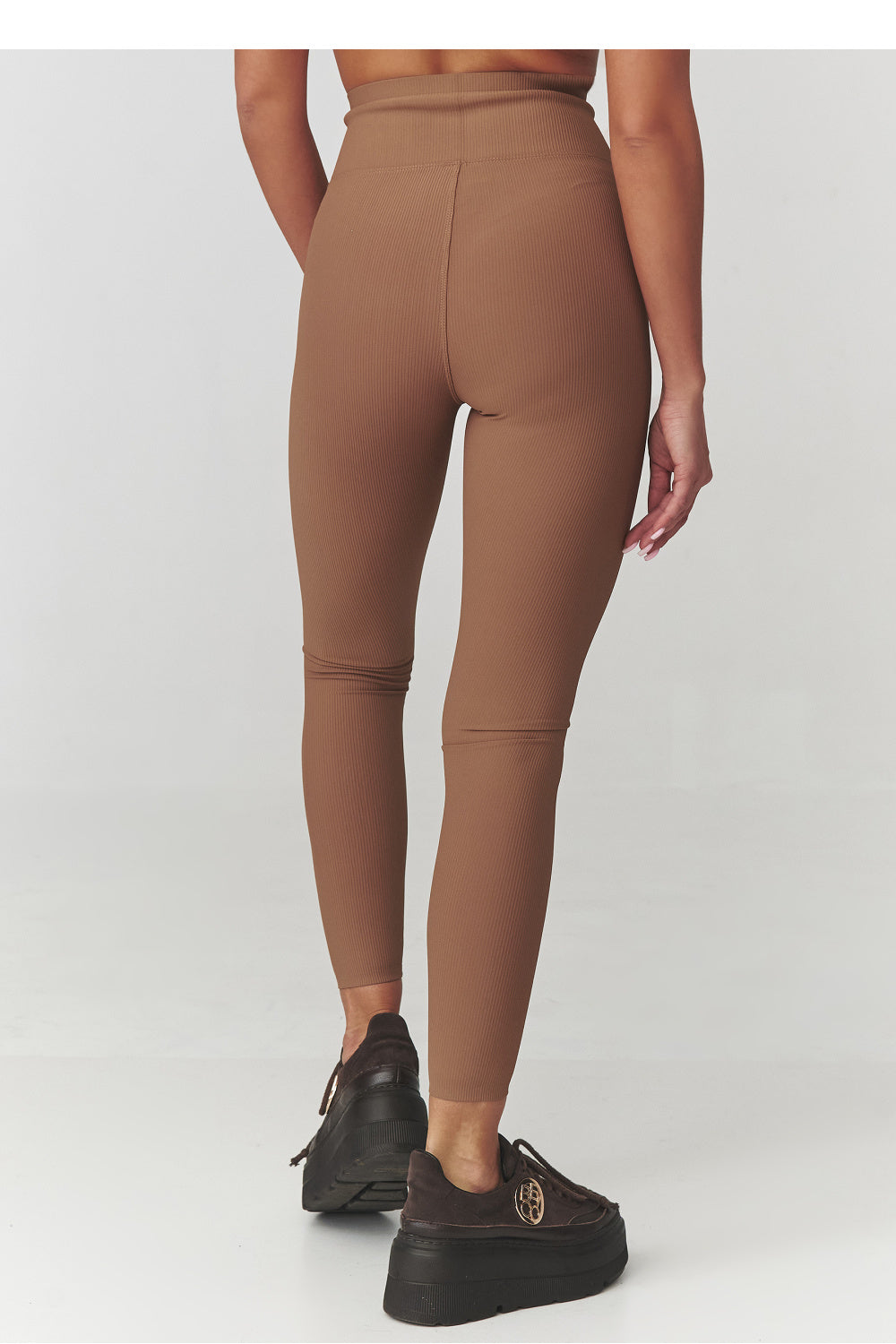 Chaussures à talons femme Makadamia Leggings Longues Leggings — brun