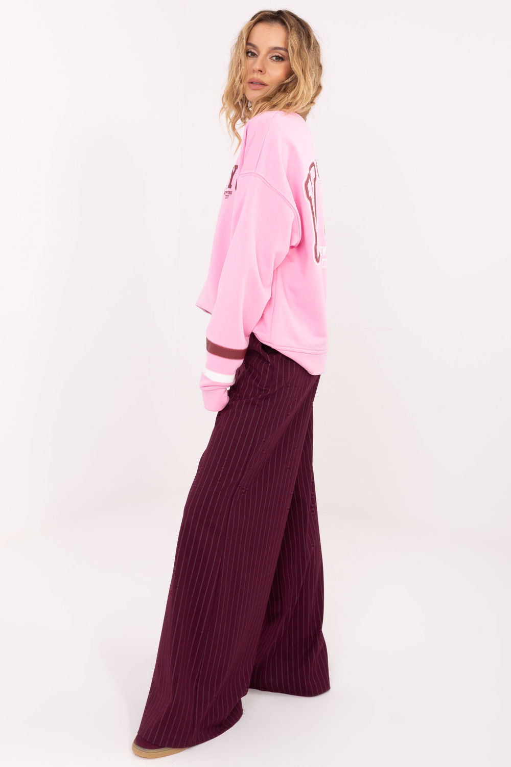 T-shirt femme Factory Price Sweatshirt Sweatshirt — rosé
