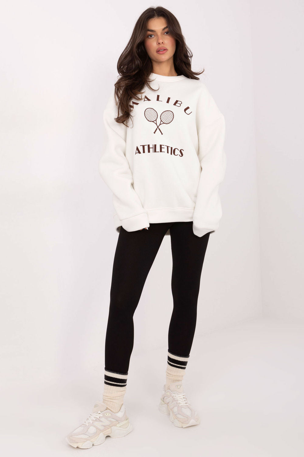 T-shirt femme Factory Price Sweatshirt Sweatshirt — beige