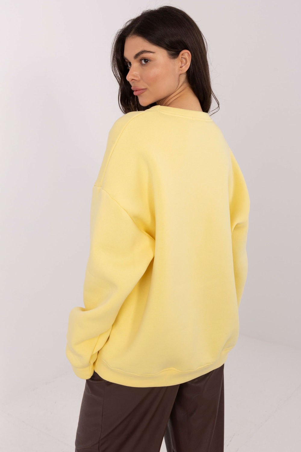 T-shirt femme Factory Price Sweatshirt Sweatshirt — jaune