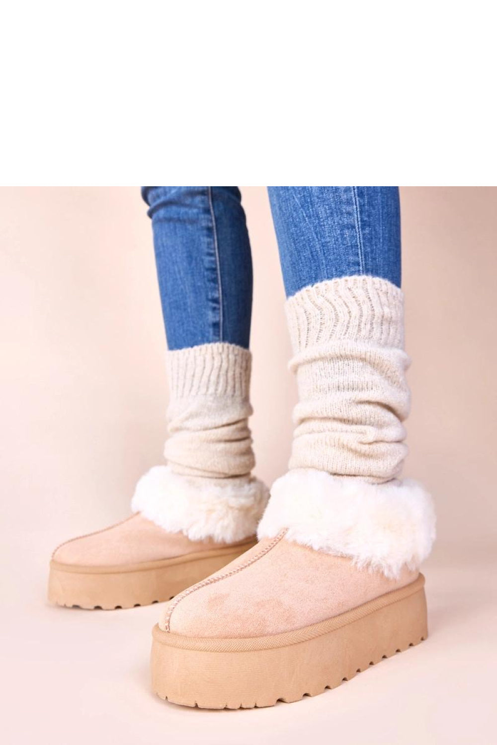 Bottes femme Solea De Neige De — beige