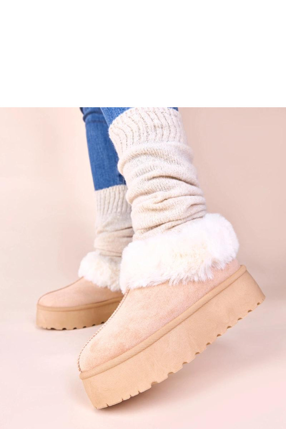 Bottes femme Solea De Neige De — beige