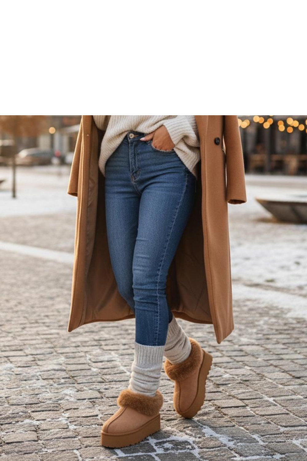 Bottes femme Solea De Neige De — brun