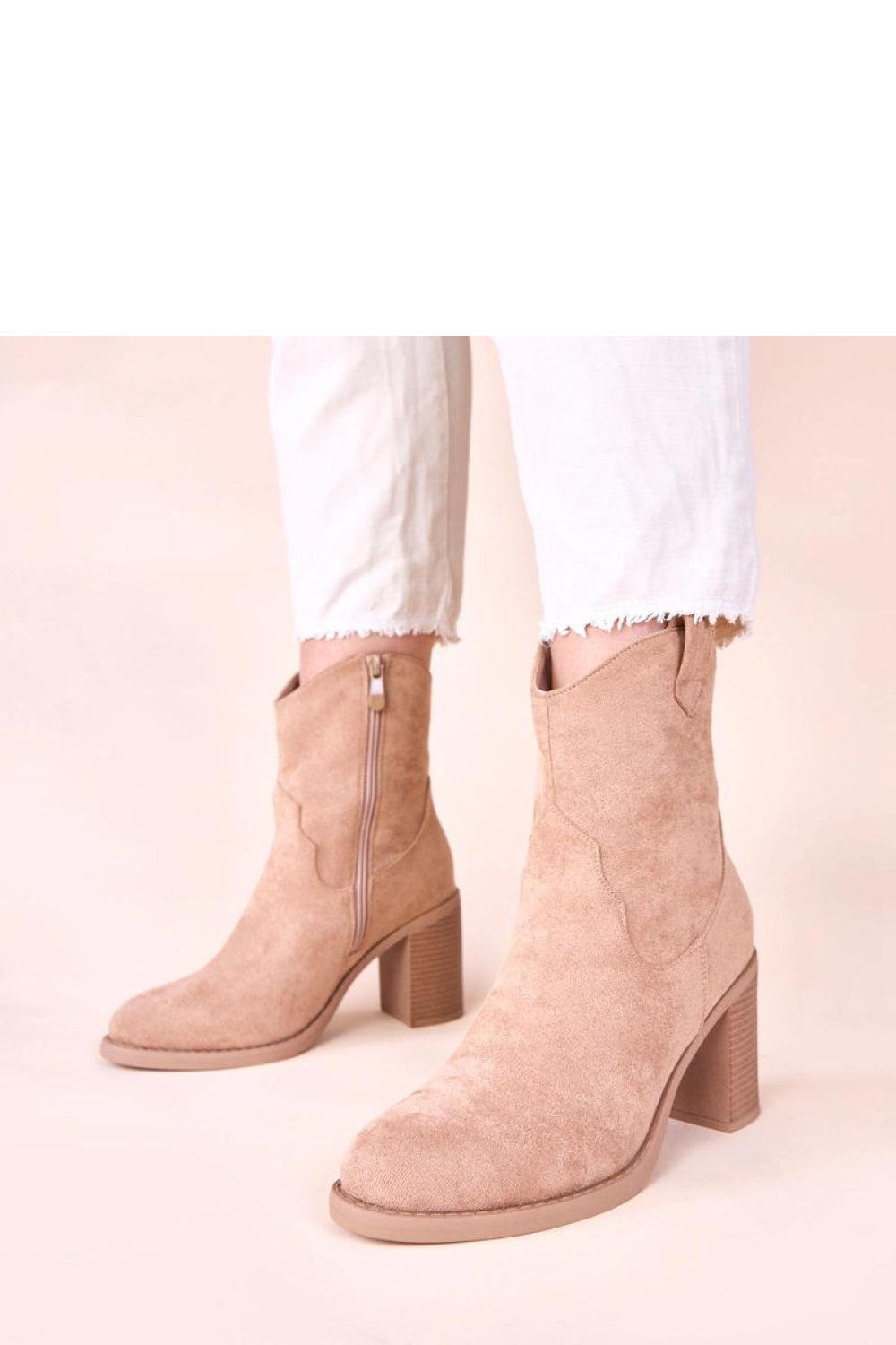 Bottes femme Solea À Talons À — beige
