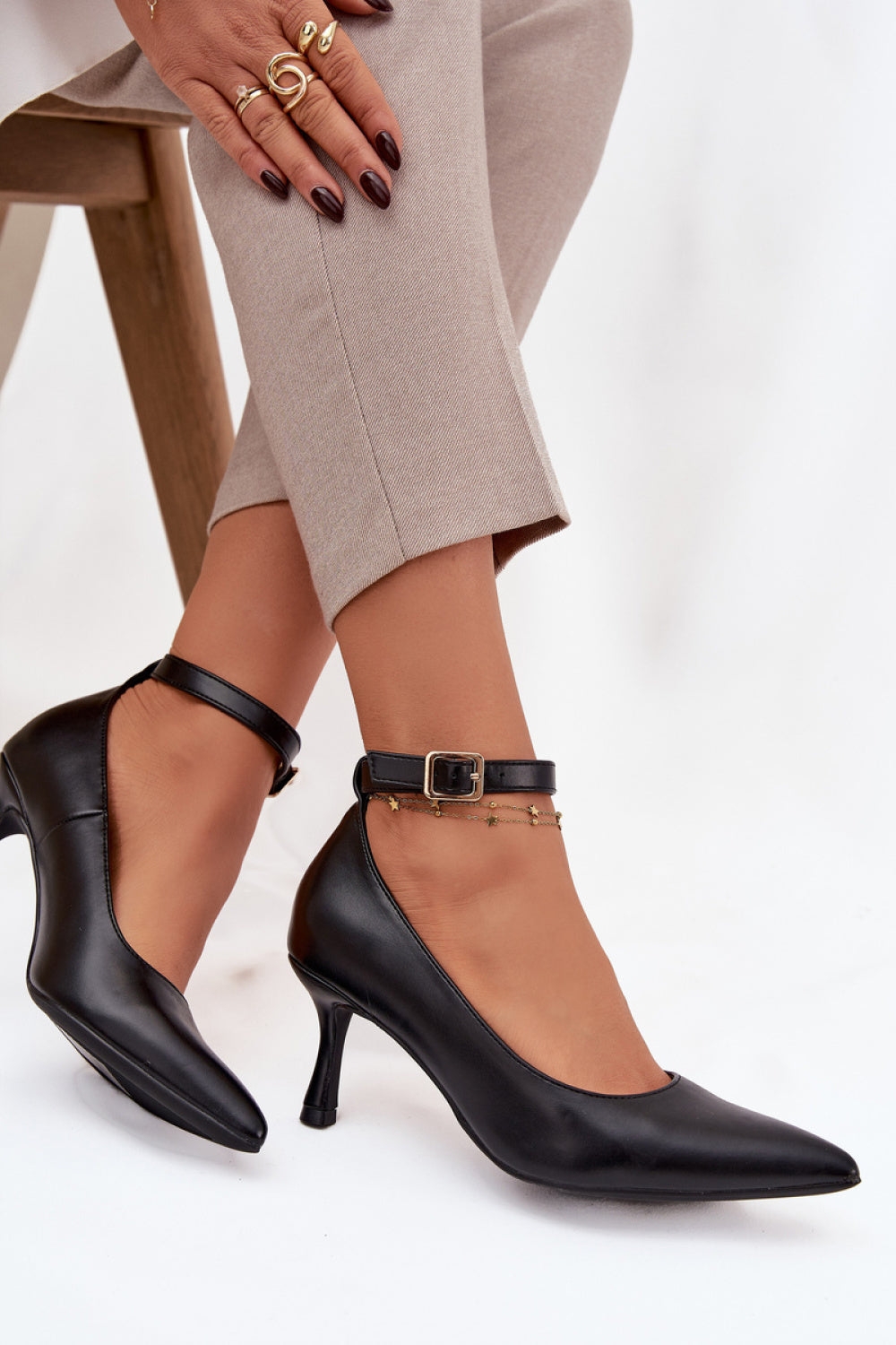 Chaussures à talons femme Step in style Talons Hauts Talons — noir