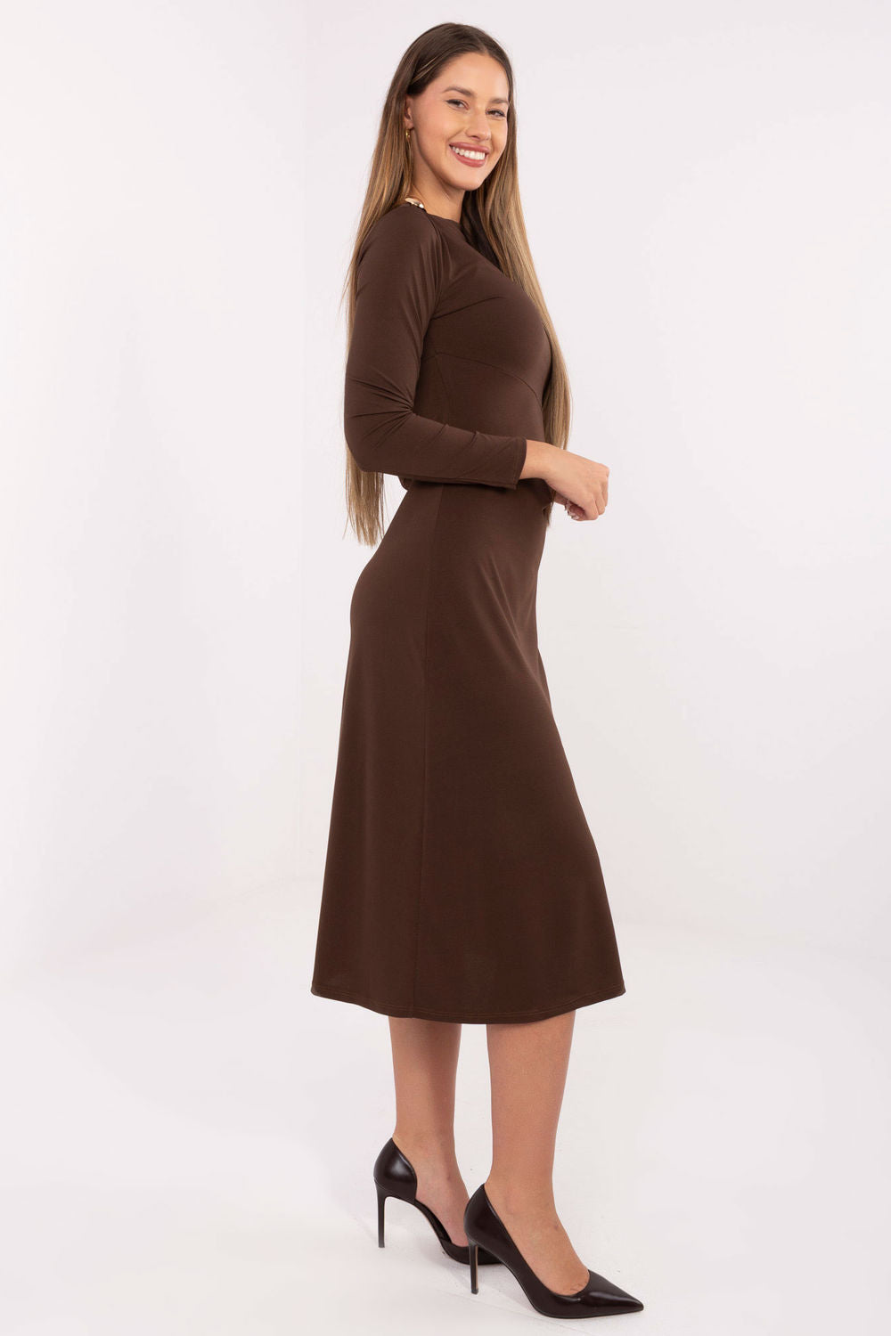 Robe femme Italy Moda De Jour De — brun