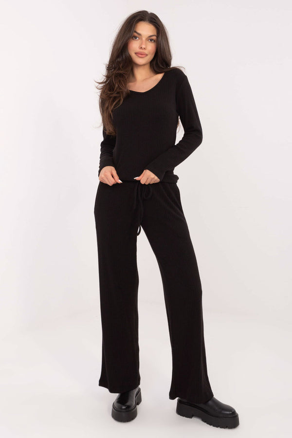 Chaussures à talons femme Factory Price Pantalon Pantalon — noir