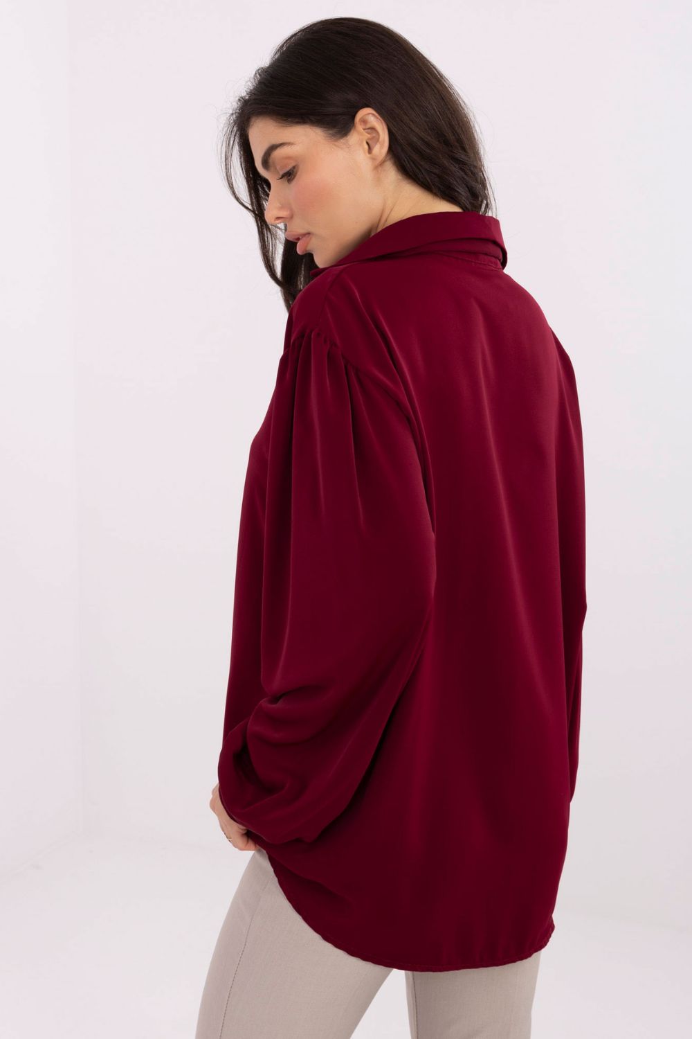 Blouse femme Factory Price Chemisier Chemisier — rouge