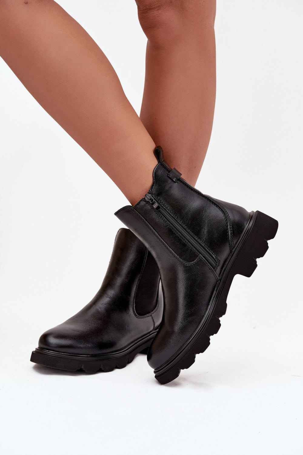 Bottes femme Step in style Jodhpur Chaussures Jodhpur — noir