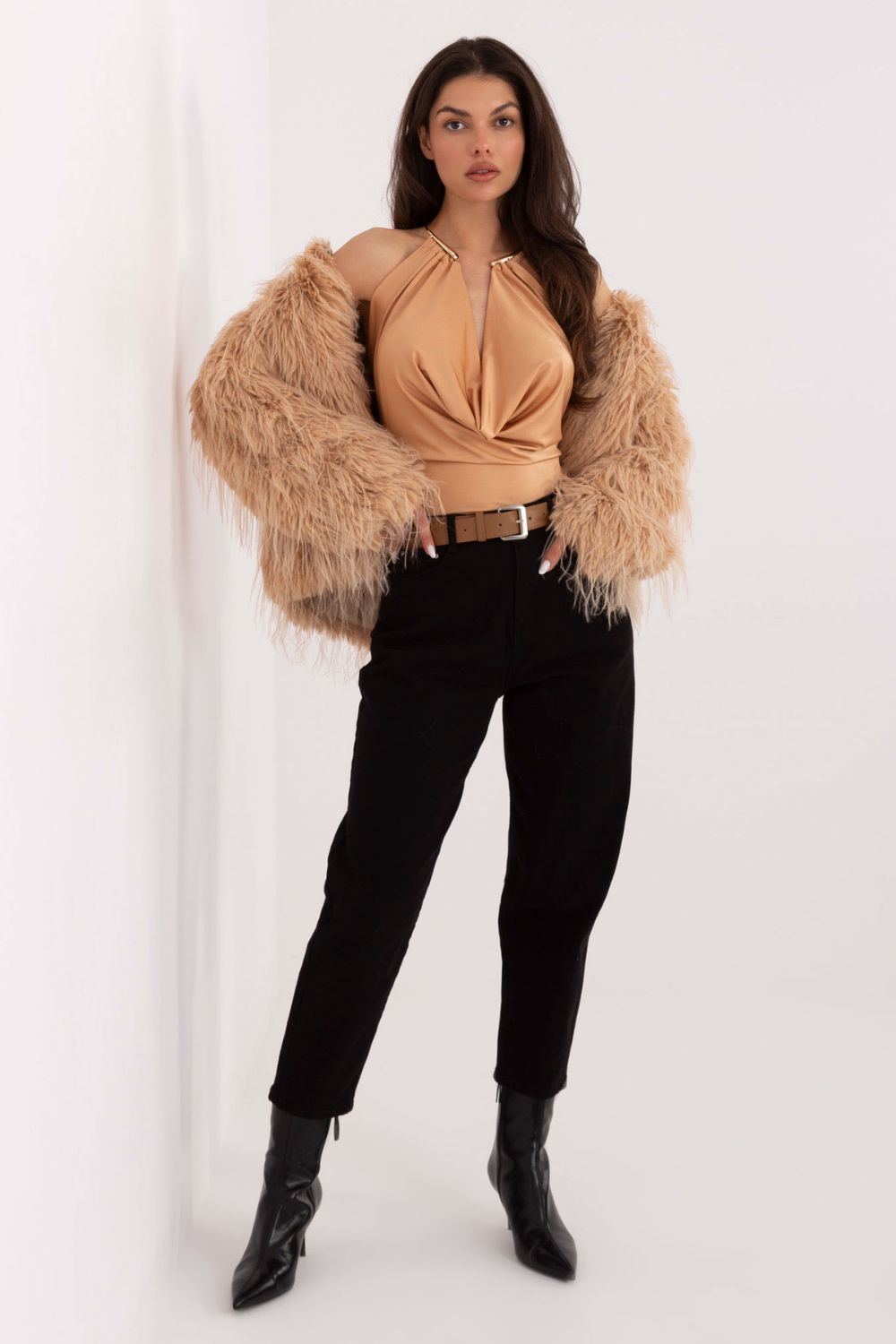 Body femme Italy Moda — brun