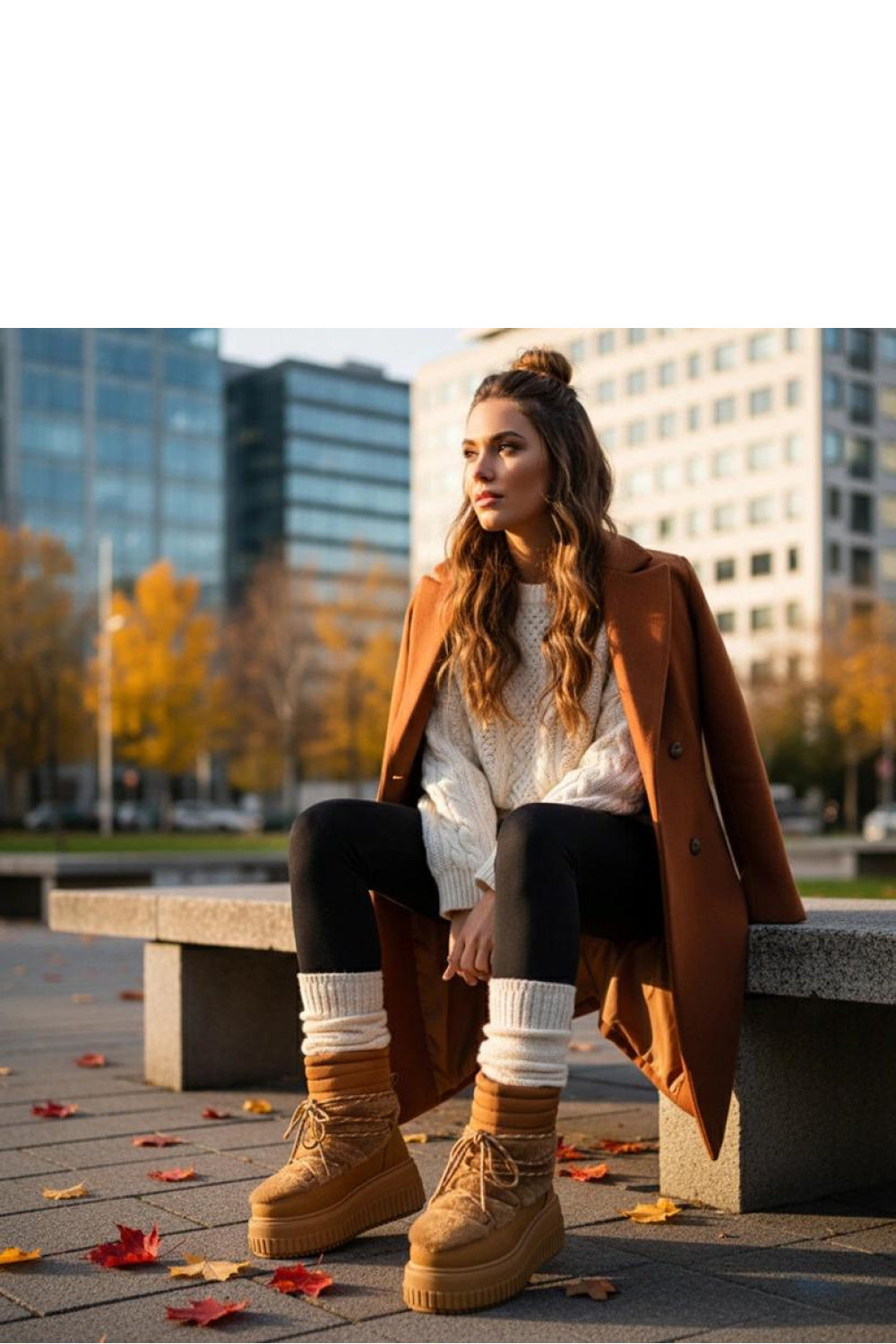 Bottes femme Solea De Neige De — brun