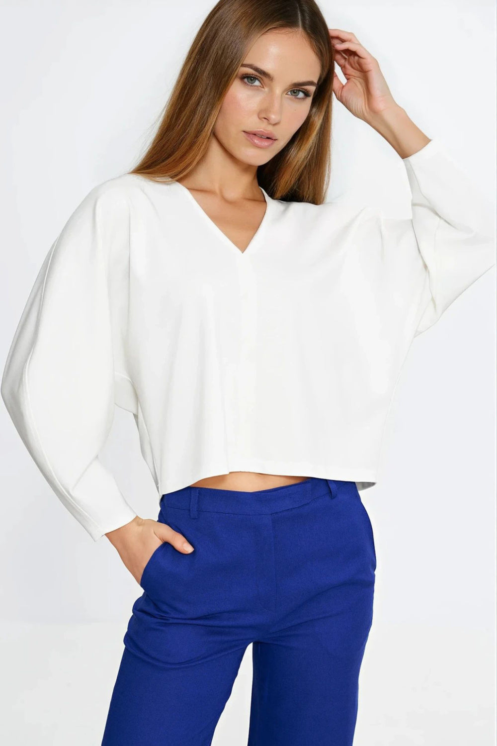 Blouse femme Nife Chemisier Chemisier — beige