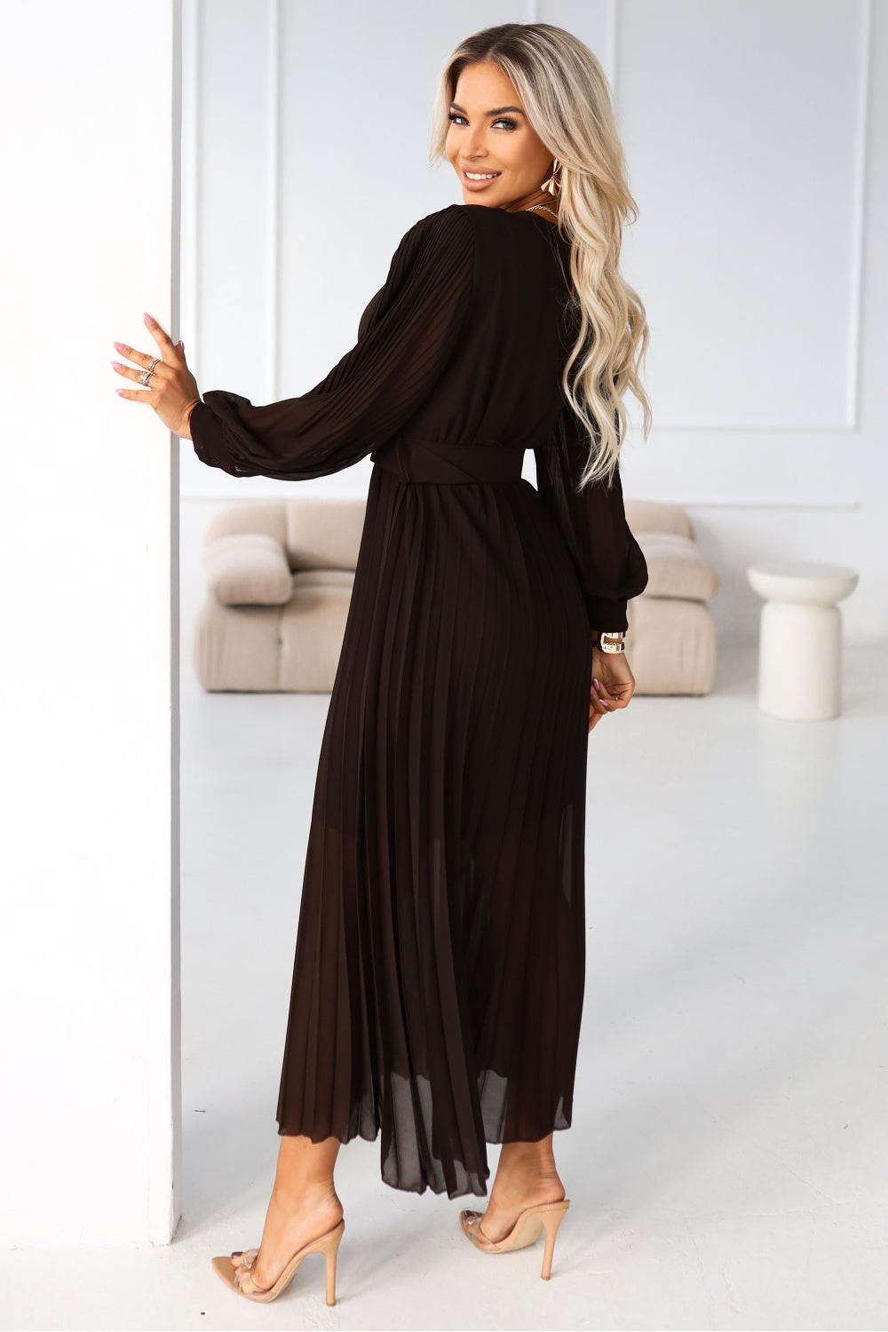 Robe femme Numoco De Cocktail De — brun