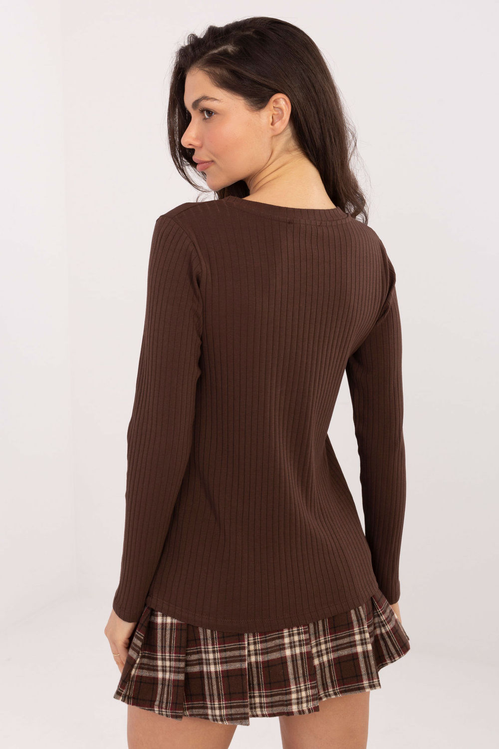 Blouse femme Rue Paris Chemisier Chemisier — brun