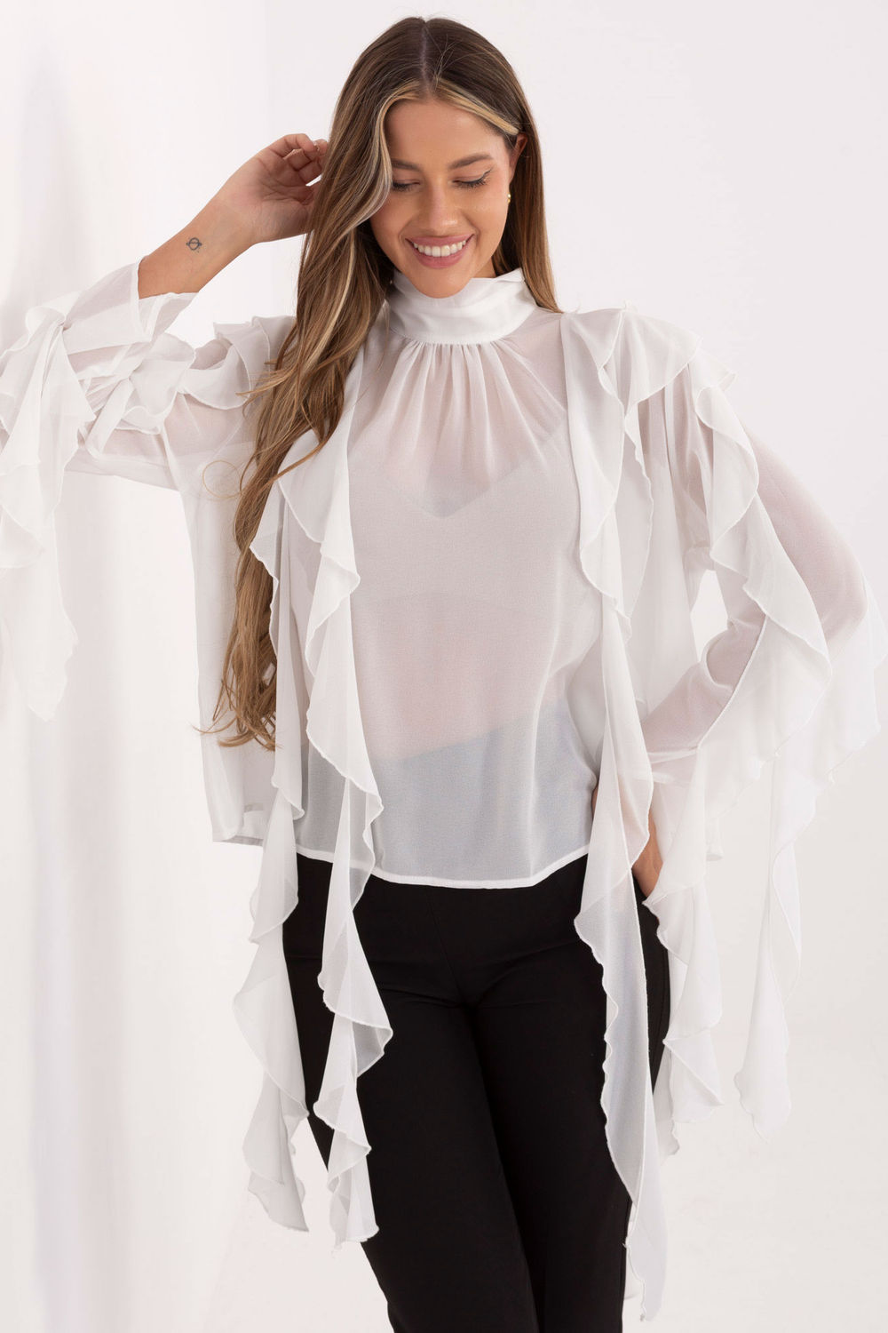 Blouse femme Factory Price Chemisier Chemisier — beige