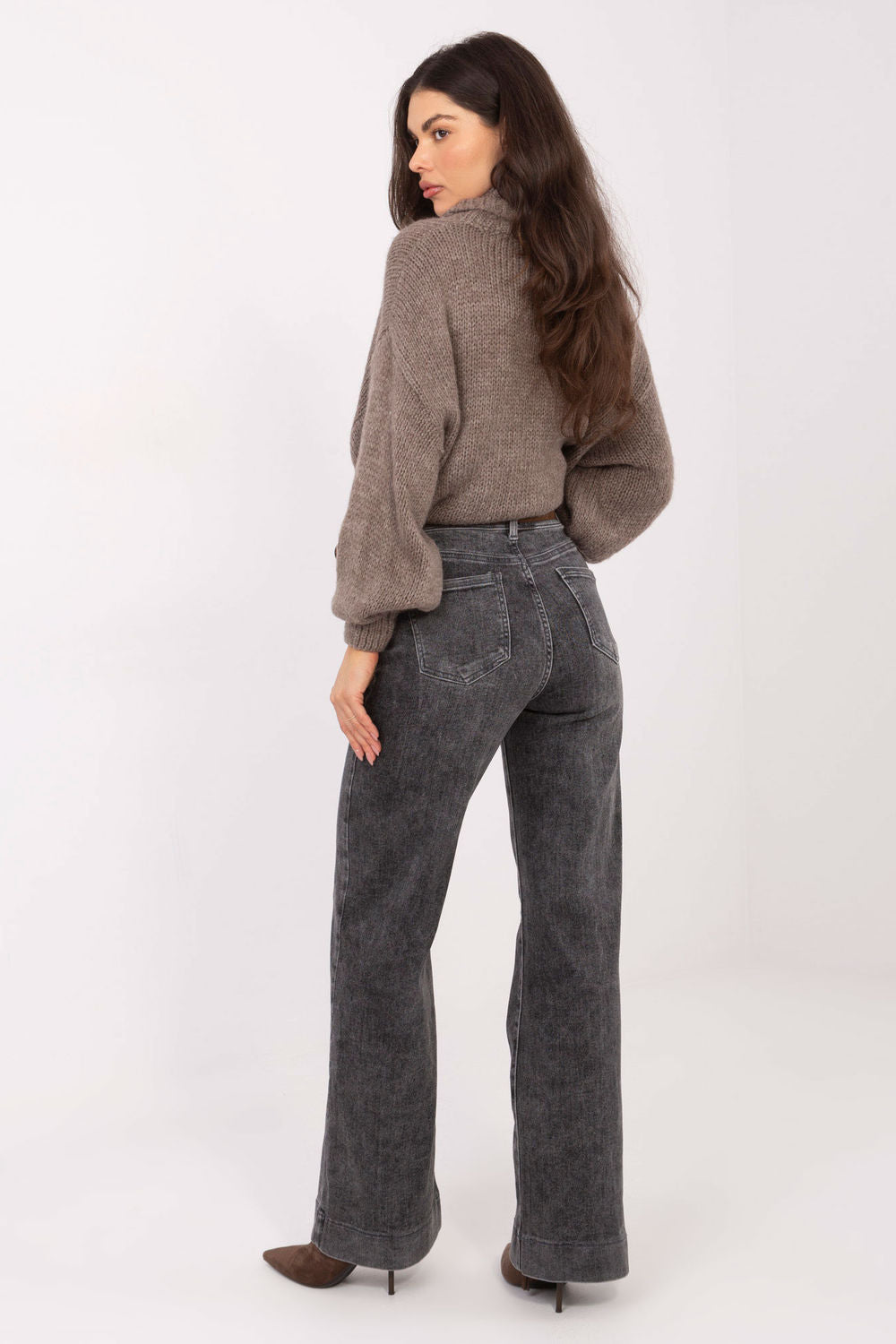 Chaussures à talons femme Factory Price Jean Jean — gris