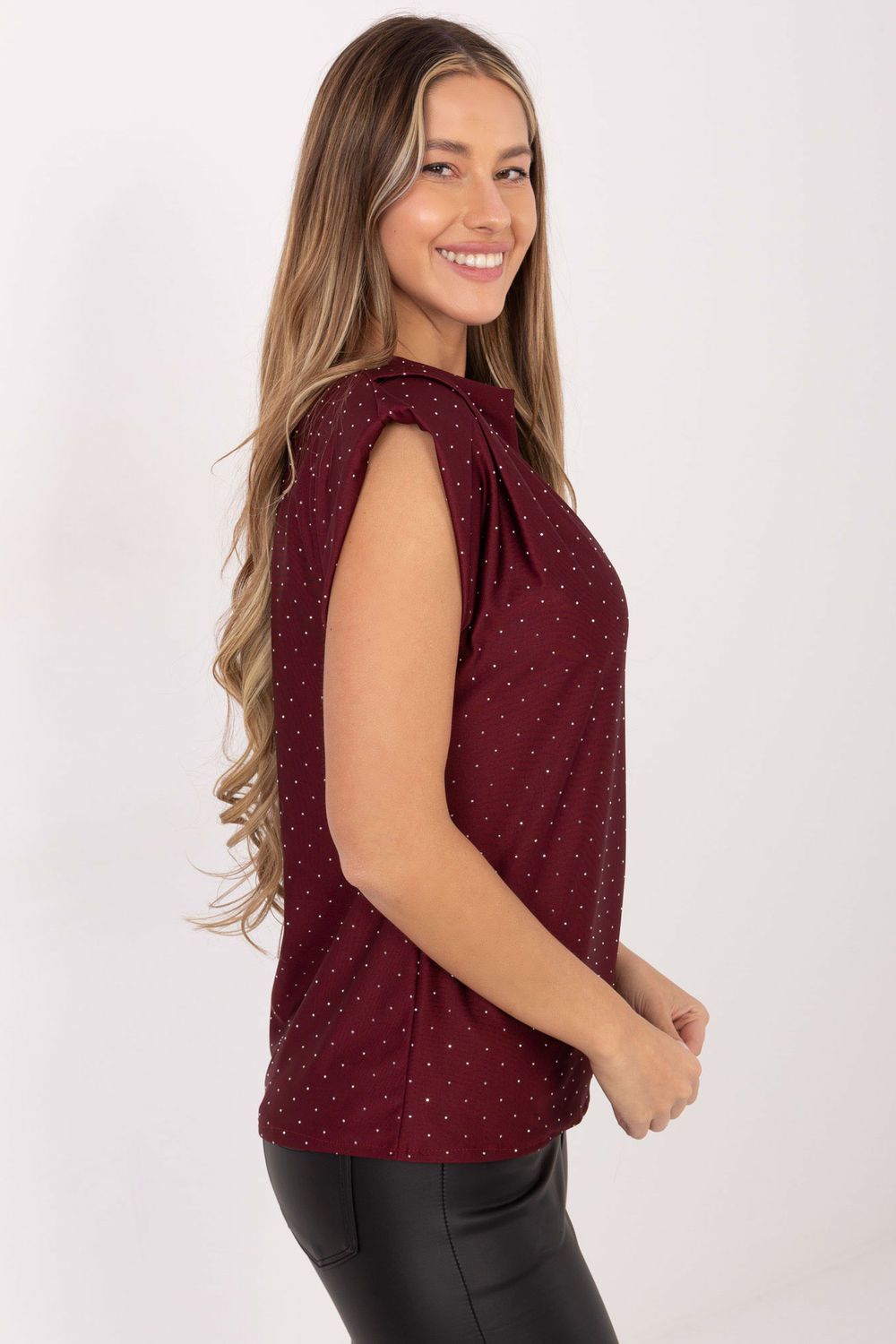Blouse femme Italy Moda Chemisier Chemisier — rouge