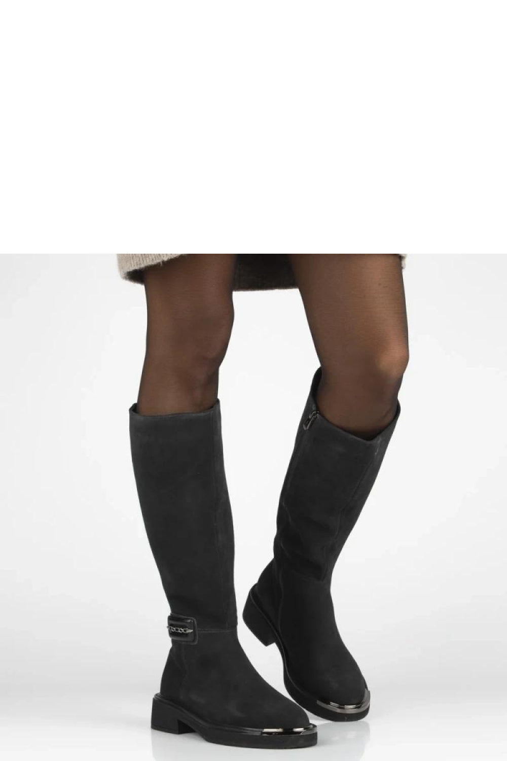Bottes femme Solea Cuissardes Cuissardes — gris