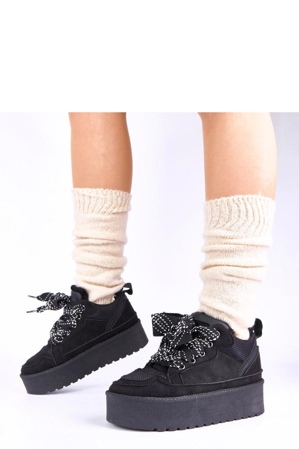 Baskets femme Solea À Plateforme À — noir