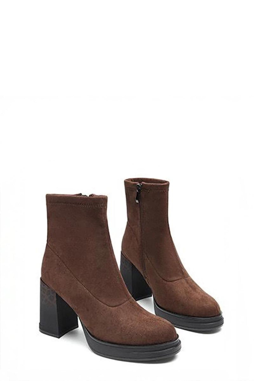 Bottes femme Solea À Talons À — brun