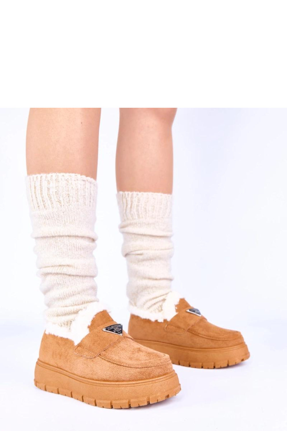 Moccasins femme Solea — brun