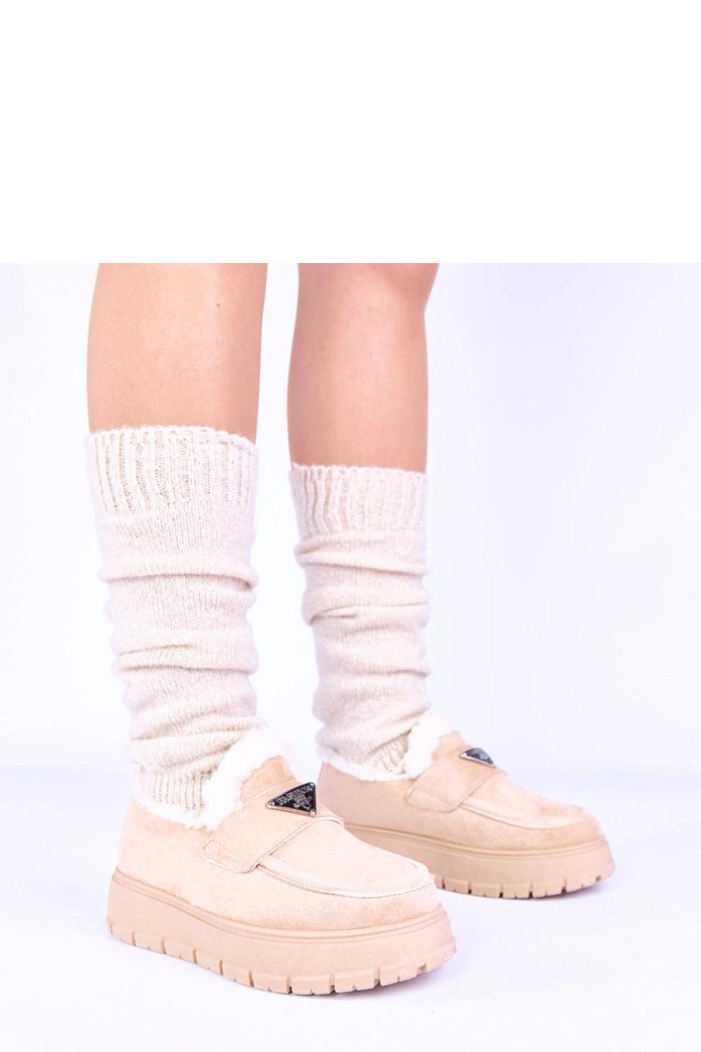 Moccasins femme Solea — beige