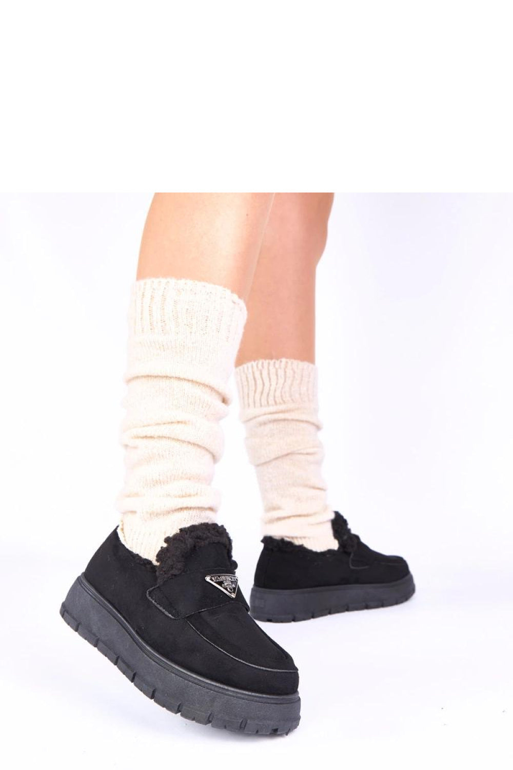 Moccasins femme Solea — noir